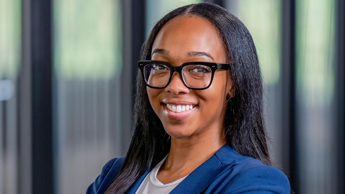 Headshot of Meagan Gauthier, TGW Logistics