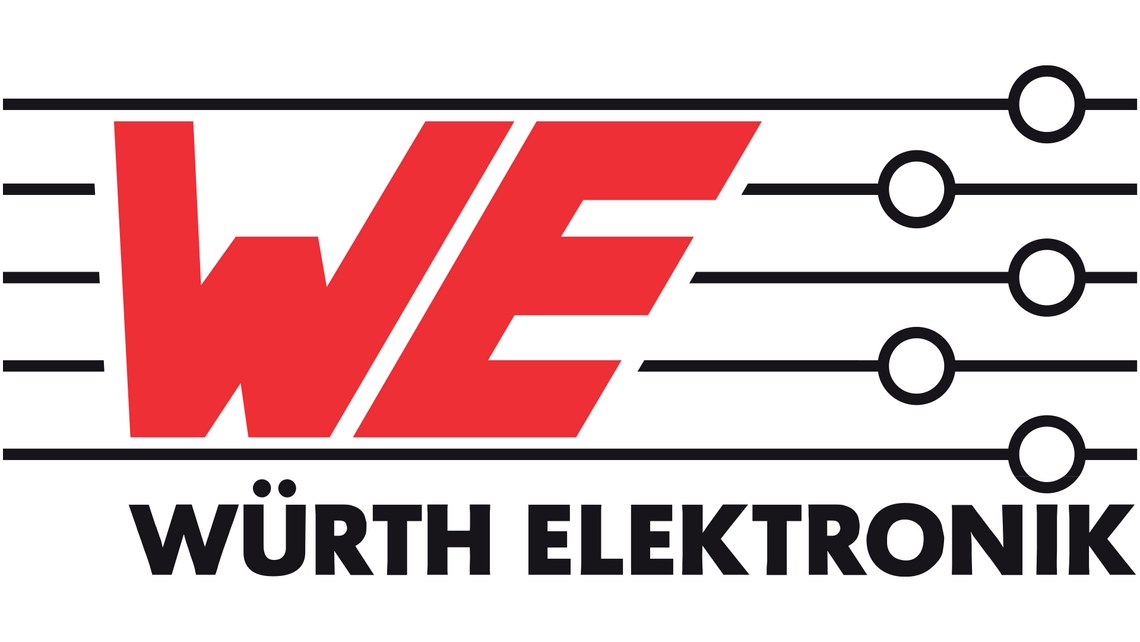 Colored logo of electronic provider company Wurth Elektronik